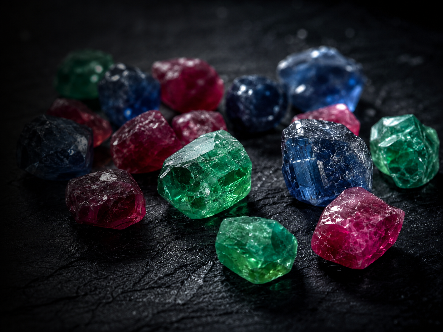 Natural Raw gemstone AK gems and minerals
